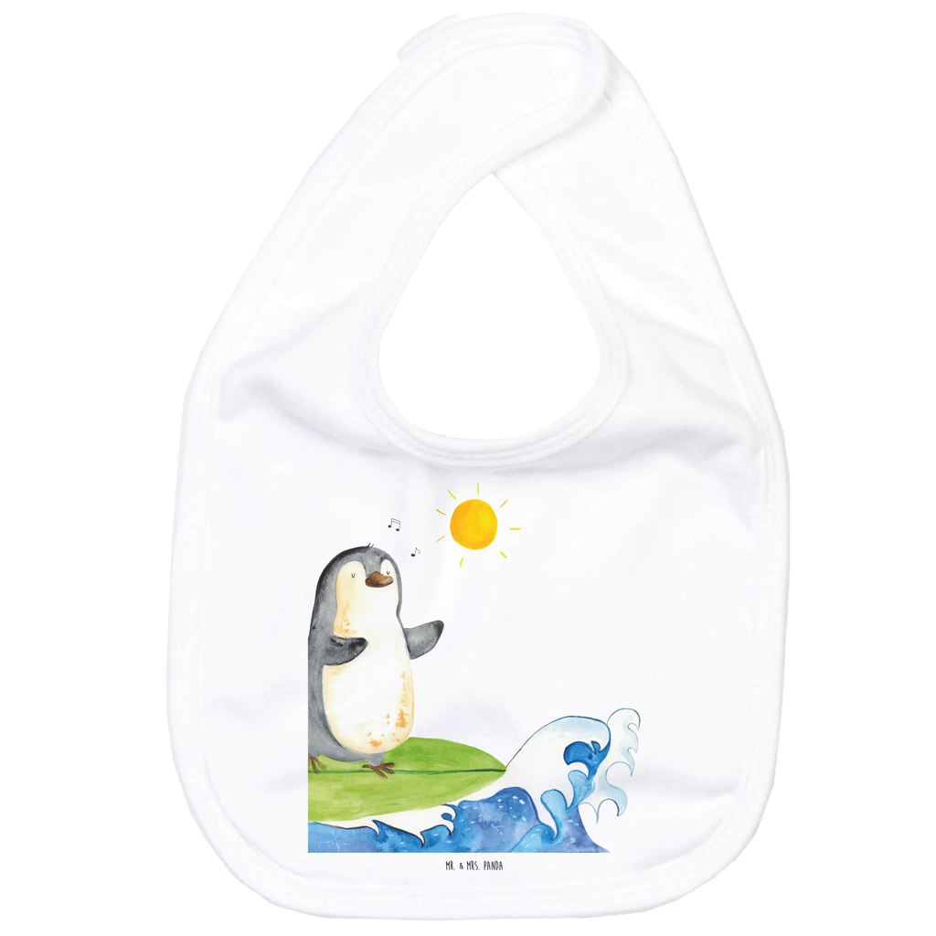 Bib Penguin surfer toddler, baby bib, drool bib, baby party, spit cloth, baby shower, Penguin, North Pole, Winter, Penguins, holidays, penguins, Hawaii, surfing, waves, Portugal, surfers, wave riding