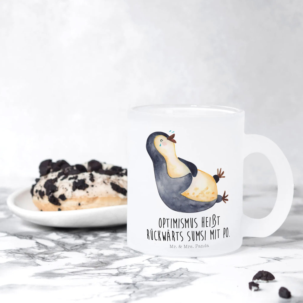 Glass tea cup Penguin Laugh Tasse Für Tee, Teetasse Glas, Teetasse aus Glas, Teetasse, Becher, Glasbecher, Tasse, Tee Tasse, getränkeglas, tasse glas, becher für tee, Große Teetasse, Teegläser, glastasse, Teeglas, Glas Teebecher, becher glas, Trinkglas, Pinguin, Pinguine, Lustiger Spruch, Fröhlichkeit, Humor, Fröhlich, Lachen, Optimismus