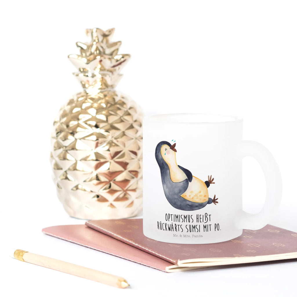 Glass tea cup Penguin Laugh Tasse Für Tee, Teetasse Glas, Teetasse aus Glas, Teetasse, Becher, Glasbecher, Tasse, Tee Tasse, getränkeglas, tasse glas, becher für tee, Große Teetasse, Teegläser, glastasse, Teeglas, Glas Teebecher, becher glas, Trinkglas, Pinguin, Pinguine, Lustiger Spruch, Fröhlichkeit, Humor, Fröhlich, Lachen, Optimismus