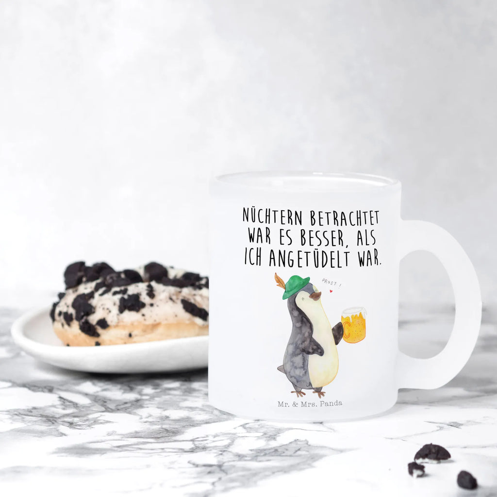 Teetasse Pinguin Bier Tee Tasse, Glas Teebecher, Tasse Für Tee, Teetasse Glas, Glasbecher, Becher, tasse glas, Teetasse aus Glas, Teegläser, Trinkglas, becher für tee, Teetasse, glastasse, Tasse, getränkeglas, becher glas, Teeglas, Große Teetasse, Pinguin, Oktoberfest, Bier, Pinguine