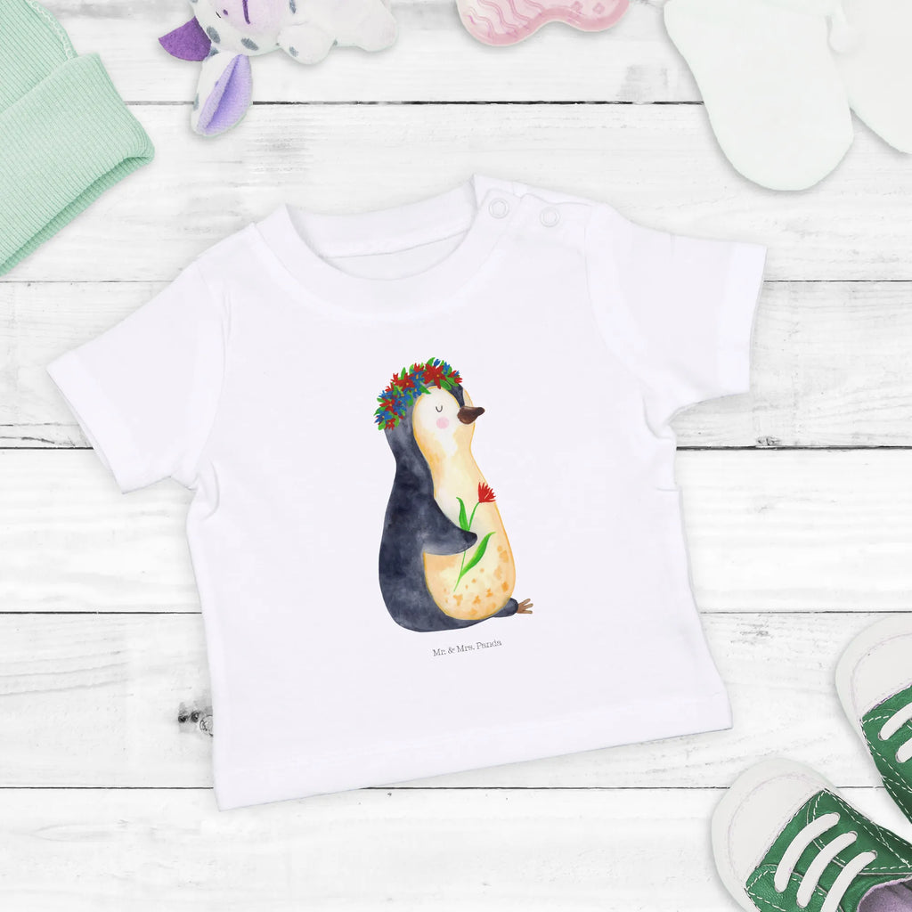Organiczna koszulka dla niemowląt pingwin kwiaty Baby Baumwollshirt, Baby Shirt Mit Aufdruck, Baby T-Shirt, Baby Shirt Weiß, Baby Shirt Modern, Baby Shirt Zur Geburt, Baby Shirt Junge, Baby Top, Baby Pullover, Baby Oberteil, Baby Sweatshirt, Baby Shirt Bunt, Baby Shirt Pastell, Baby Shirt Mit Motiv, Baby Shirt Mit Spruch, Lustiges Baby Shirt, Baby Shirt Geschenk, Baby Shirt Alltag, Baby Shirt Neutral, Baby Bio Shirt, Baby Shirt Gestreift, Baby Shirt Mädchen, Baby Shirt Unisex, Baby Hemd, Süßes Baby Shirt, Baby Shirt, Baby Shirt Klassisch, Baby Jerseyshirt, Baby Langarmshirt, Baby Kurzarmshirt, Baby Shirt Erstausstattung, Baby Shirt Grau, Pinguin, Leben, Liebeskummer, Universum, Motivation, Wünsche, Geschenkidee, Blumenkranz, Lebenslust, Pinguine, Ziele, Lebensziele