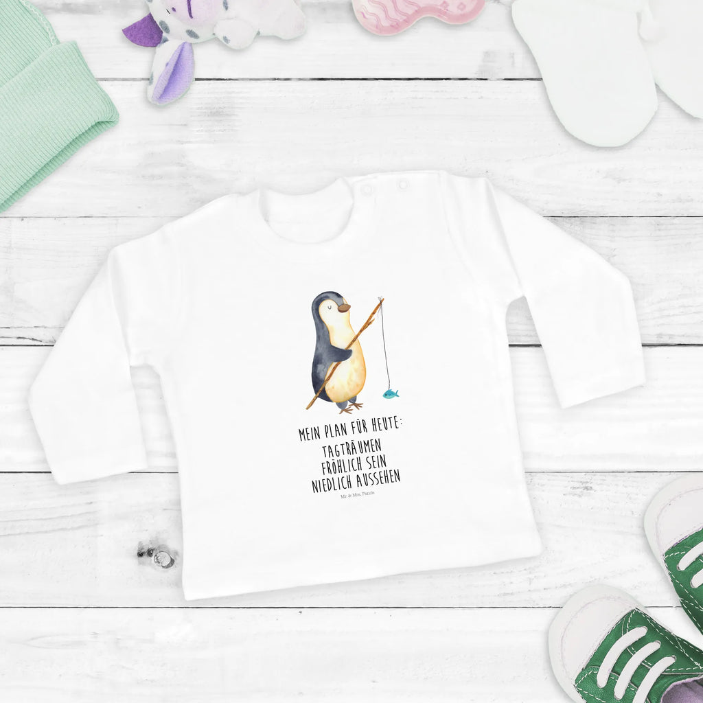 Baby long-sleeve Penguin angler Bio, Kleidung, Baby, Langarm, Jungen, Mädchen, Pinguin, Urlaub, Tagträume, Pinguine, Plan, Tagesplan, Freundinnen, Wochenende, Planer, Neustart, Hobby, Motivation, Geschenk, Geschenkidee, Angler, Angeln