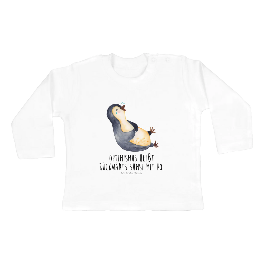 Baby long-sleeve Penguin Laugh Kleidung, Baby Shower, Bio, Langarm, Pinguin, Fröhlichkeit, Optimismus, Fröhlich, Pinguine, Humor, Lachen, Lustiger Spruch