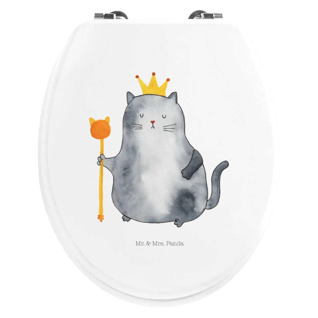 Motif toilet seat Cat king toilet lid, toilet cover, toilet, toilet seat, wood, cat, tomcat, kitty, meow, kitten, housecat, mama cat, love cats, cat image, cat fan, cat lover, cat fancier, cat decoration, gift for cat lover, cat owner, funny cats, cat sayings, cat motto, funny cat gifts, fan merchandise, cat stuff, animal lover, king, move, queen, pet, pussy, moving in, first own apartment, tenement, apartment, cats, family