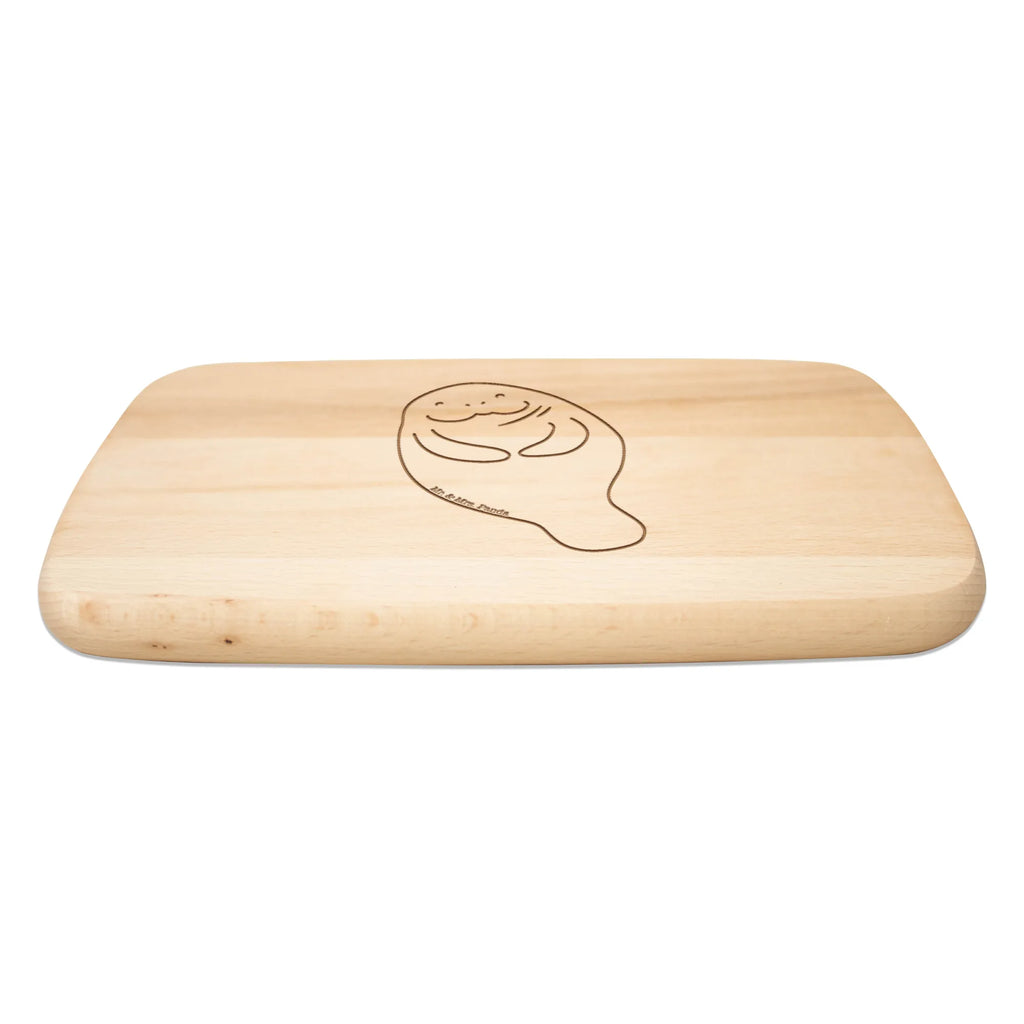 Küchenbrett Seekuh Happy Küchenbrett, Frühstücksbrettchen, Schneidebrett, Frühstücksbrett, Schneidebrett Holz, Holzbrett, Meerestiere, Meer, Urlaub, Achtsamkeit, Respekt, Freundin, Neuanfang, Seekuh, Zufrieden, Liebeskummer, Seekühe, Neustart, Selbstliebe