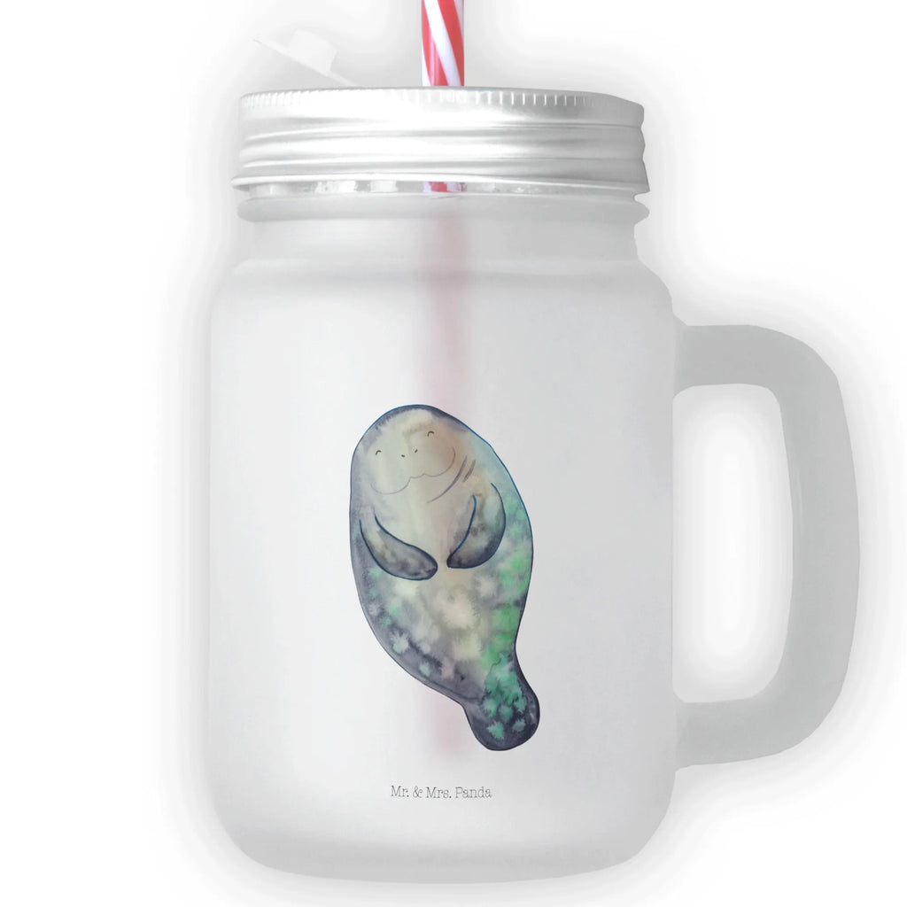 Mason jar drinking glass manatee happy summer glass, drinking glass, handle glass, Mason Jar, cocktail glass, glass, preserving glass, Seafood, aquatic animals, ocean, sea, fish, shells, corals, reef, whale, narwhal, sea urchin, lobster, platypus, turtle, manatee, crocodile, orca, shrimp, gifts for seafood lovers, water world, underwater animals, underwater world, vacation, deep sea, seafood fans, gift ideas, seafood decoration, seafood posters, New beginning, Girlfriend, New start, Respect, Manatees, Carefulness, Manatee, Lovesickness, Self-love, Satisfaction