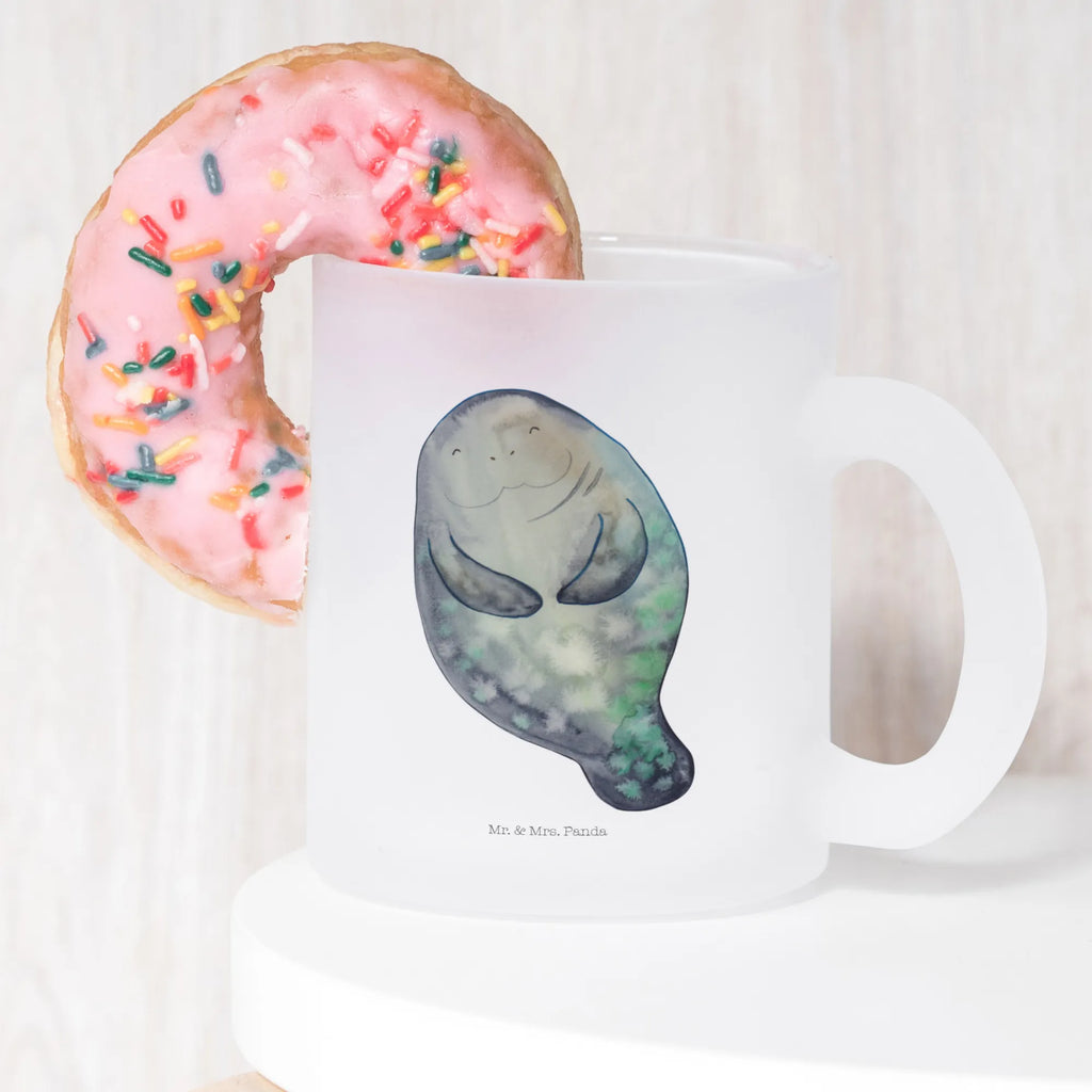 Filiżanka do herbaty morska krowa Szczęśliwy Zwierzeta morskie, Morze, Wakacje