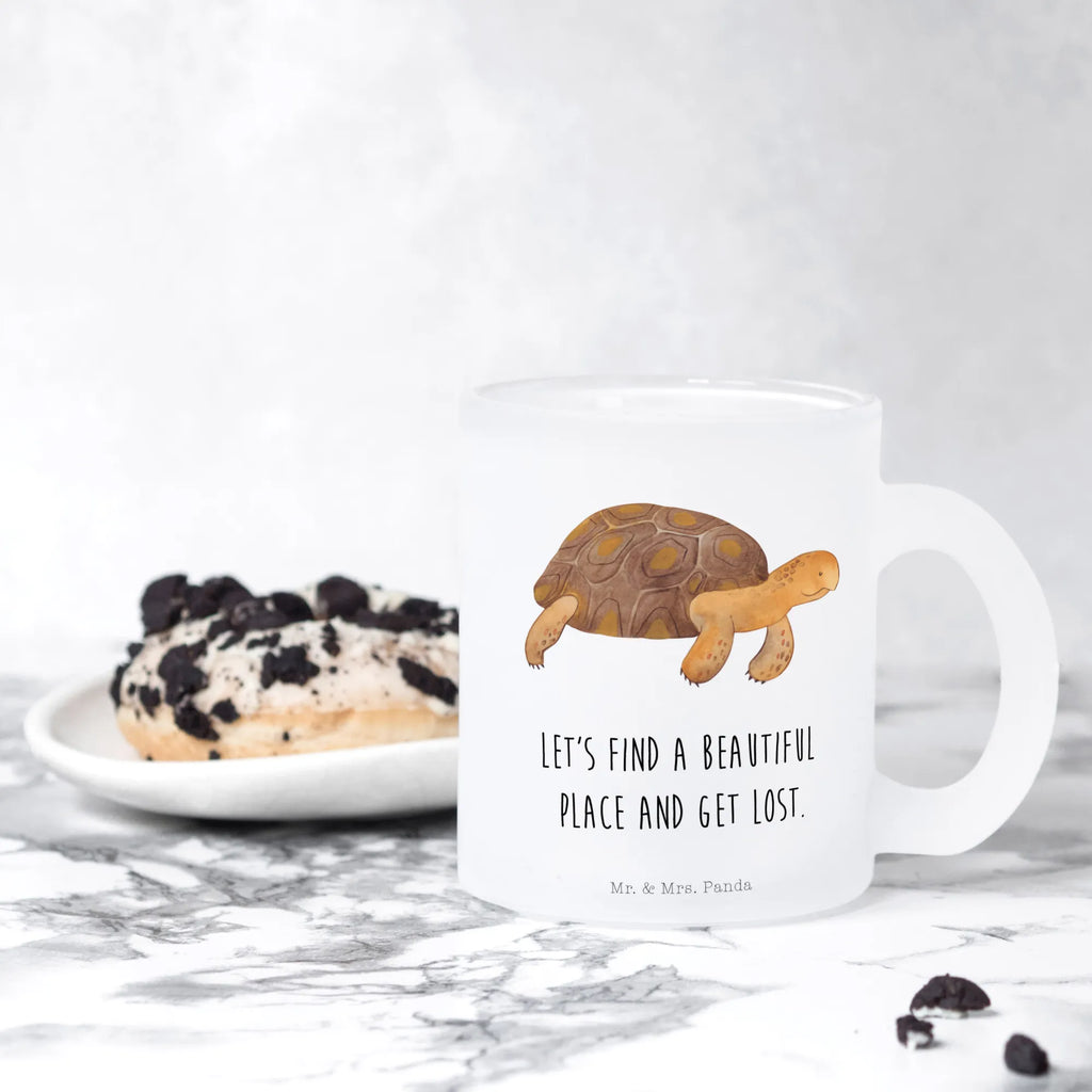 Filiżanka do herbaty Żółw maszerować Zwierzeta morskie, Morze, Wakacje