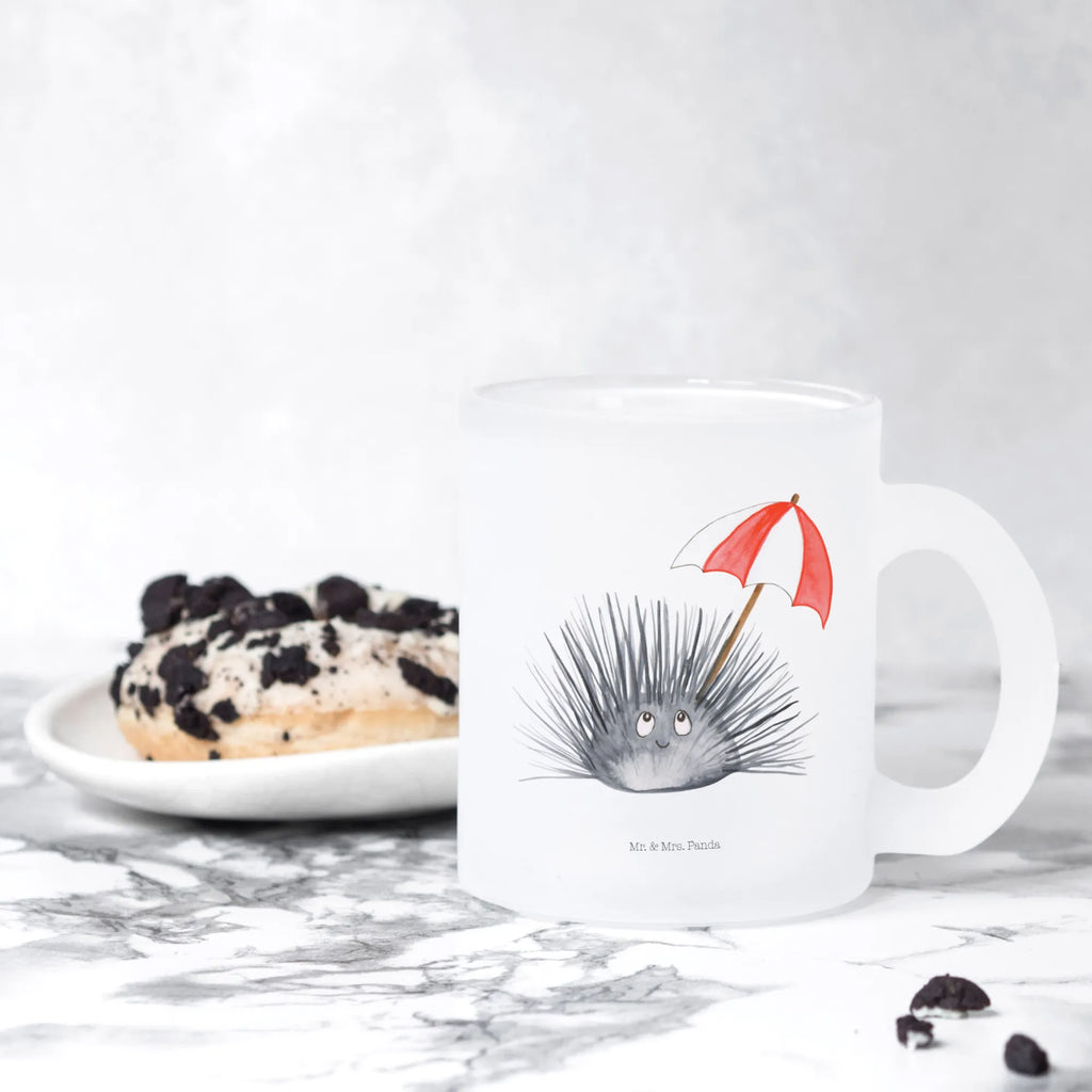 Glass tea cup Sea urchins Tea cup, mug, tea, glass, tea glass, Seafood, aquatic animals, ocean, sea, fish, shells, corals, reef, whale, narwhal, sea urchin, lobster, platypus, turtle, manatee, crocodile, orca, shrimp, gifts for seafood lovers, water world, underwater animals, underwater world, vacation, deep sea, seafood fans, gift ideas, seafood decoration, seafood posters, sea urchins, mindfulness, self-love, here and now, living, life, self-acceptance