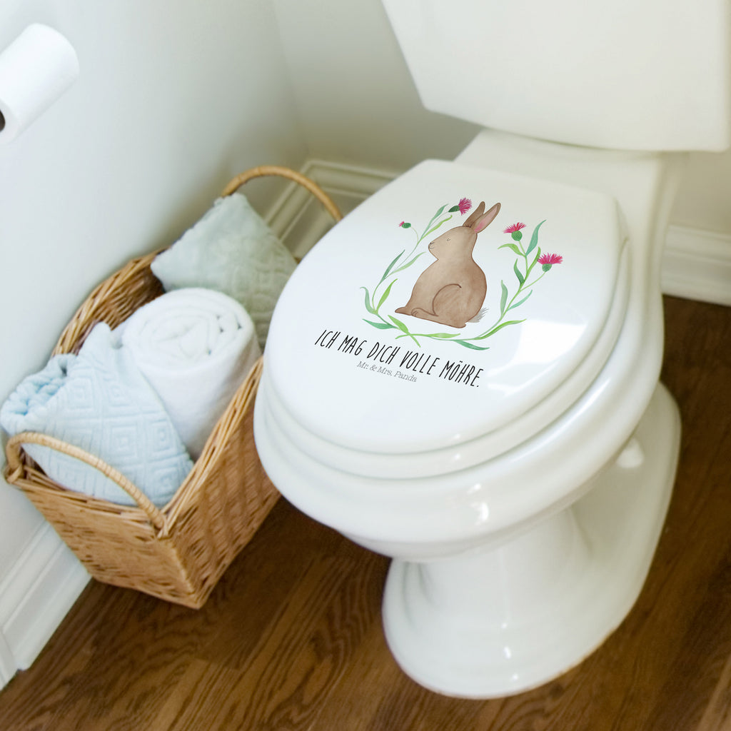 Motiv WC Sitz Hase sitzend Klodeckel, Toilette, Klobrille, WC-Sitz, Toilettendeckel, Ostern, Osterhase, Ostergeschenke, Osternest, Osterdeko, Geschenke zu Ostern, Ostern Geschenk, Ostergeschenke Kinder, Ostern Kinder, Grüße, Osterblume, Kaninchen, Hase, Frohe Ostern, Ostergrüße, Liebe