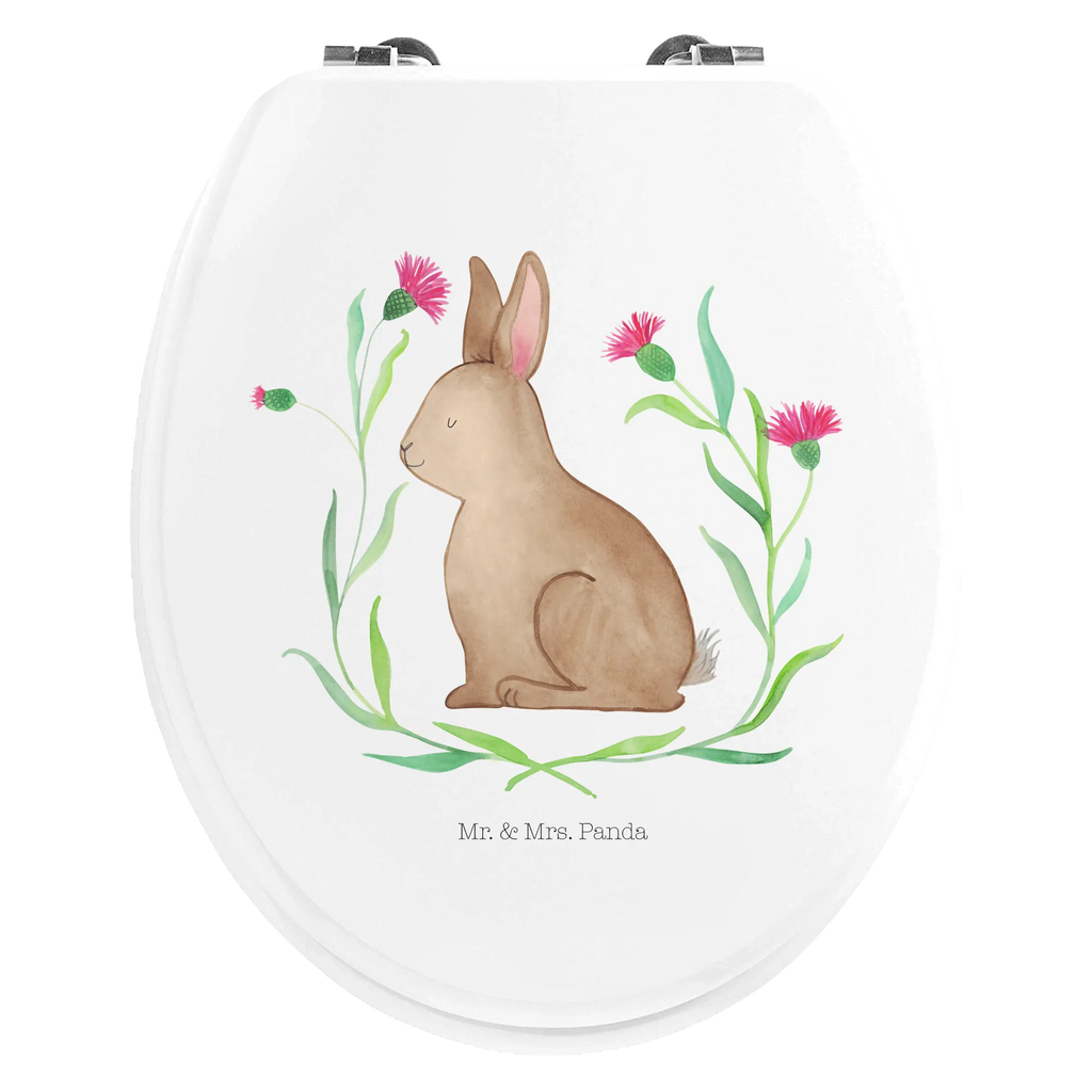 Motiv WC Sitz Hase sitzend Klodeckel, Toilette, Klobrille, WC-Sitz, Toilettendeckel, Ostern, Osterhase, Ostergeschenke, Osternest, Osterdeko, Geschenke zu Ostern, Ostern Geschenk, Ostergeschenke Kinder, Ostern Kinder, Grüße, Osterblume, Kaninchen, Hase, Frohe Ostern, Ostergrüße, Liebe