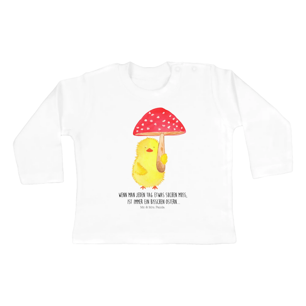 Baby long-sleeve chick toadstool Langarm, Kleidung, Bio, Baby Shower, Ostern, Ostergeschenke Kinder, Osterdeko, Osterhase, Ostern Geschenk, Osternest, Geschenke zu Ostern, Ostergeschenke, Ostern Kinder, Frohe Ostern, Küken, Glückspilz, Fliegenpilz, Ostergrüße