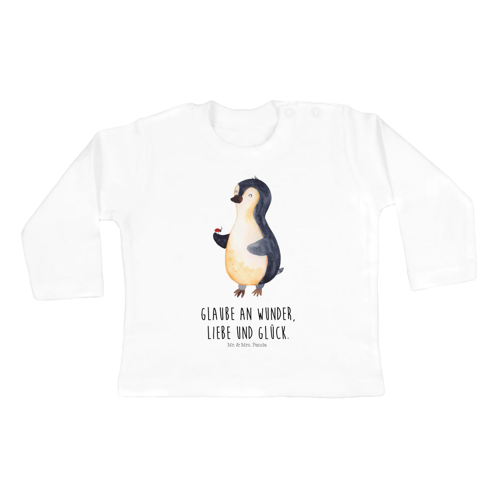 Longsleeve dla niemowląt 12-18 miesięcy Pingwin biedronka Langarm, Baby Shower, Uni, Langarmshirt, Kleidung, Longsleeve, Bio, Pinguin, Marienkäfer, Liebe, Freude, Lebensfreude, Wunder, Pinguine, Glück