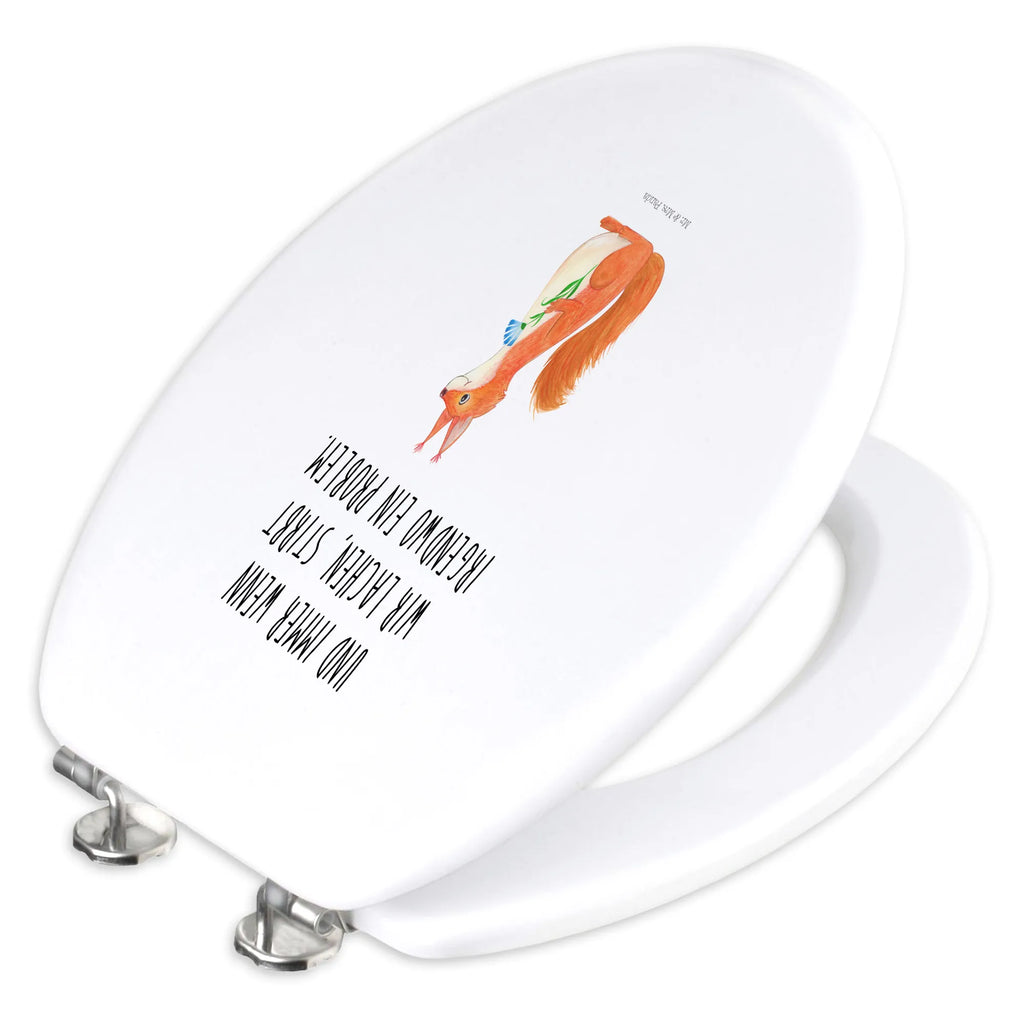 Motiv WC Sitz Eichhörnchen Blume Toilette, WC-Sitz, Klodeckel, Toilettendeckel, Klobrille, Tiermotive, Gute Laune, lustige Sprüche, Tiere, Spruch positiv, glücklich Spruch, Motivation Bilder, Spruch Deko, Eichhorn, Motivation Sprüche, Lachen, Spaß, Eichhörnchen