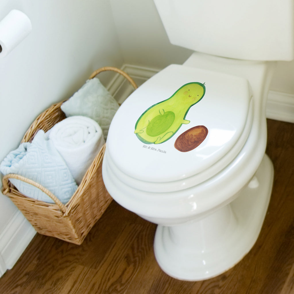 Motiv WC Sitz Avocado Kern rollt Toilettendeckel, Klobrille, WC-Sitz, Klodeckel, Toilette, Avocado, Veggie, Vegan, Gesund, Baby, Babyparty, zur Geburt, große Liebe, Geburt, Avocados, Schwanger, Love, Schwangerschaft, Kind, Säugling, erstes Kind, Geburtstag, Liebe