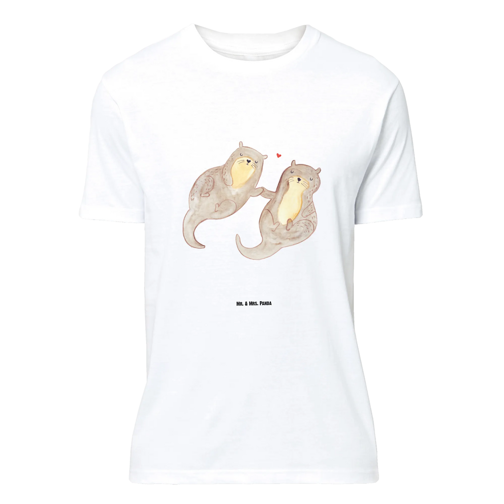 Rozmiar L T-shirt wydra trzymać się za ręce Shirt, Jubiläum, Tshirt, Damen, Geburstag, T-Shirt, Herrn, Junggesellenabschied, T-Shirt mit Spruch, Nachthemd, Lustiges T-Shirt, Schlafshirt, Otter, Seeotter, Fischotter, Otter Seeotter See Otter