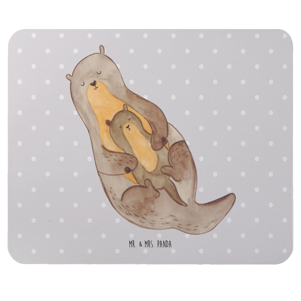 Podkładka pod mysz wydra dziecko Mausunterlage, PC Zubehör, Arbeitszimmer, Büroausstattung, Computer zubehör, Mauspad Büro, Designer Mauspad, Mauspad, Mousepad, Einzigartiges Mauspad, Otter, Fischotter, Seeotter, Otter Seeotter See Otter