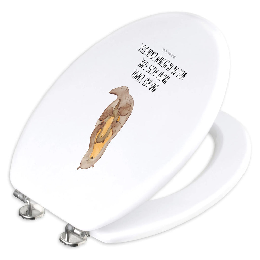 Motiv WC Sitz Otter Kind Klobrille, WC-Sitz, Klodeckel, Toilette, Toilettendeckel, Otter, Fischotter, Seeotter, Otter Seeotter See Otter