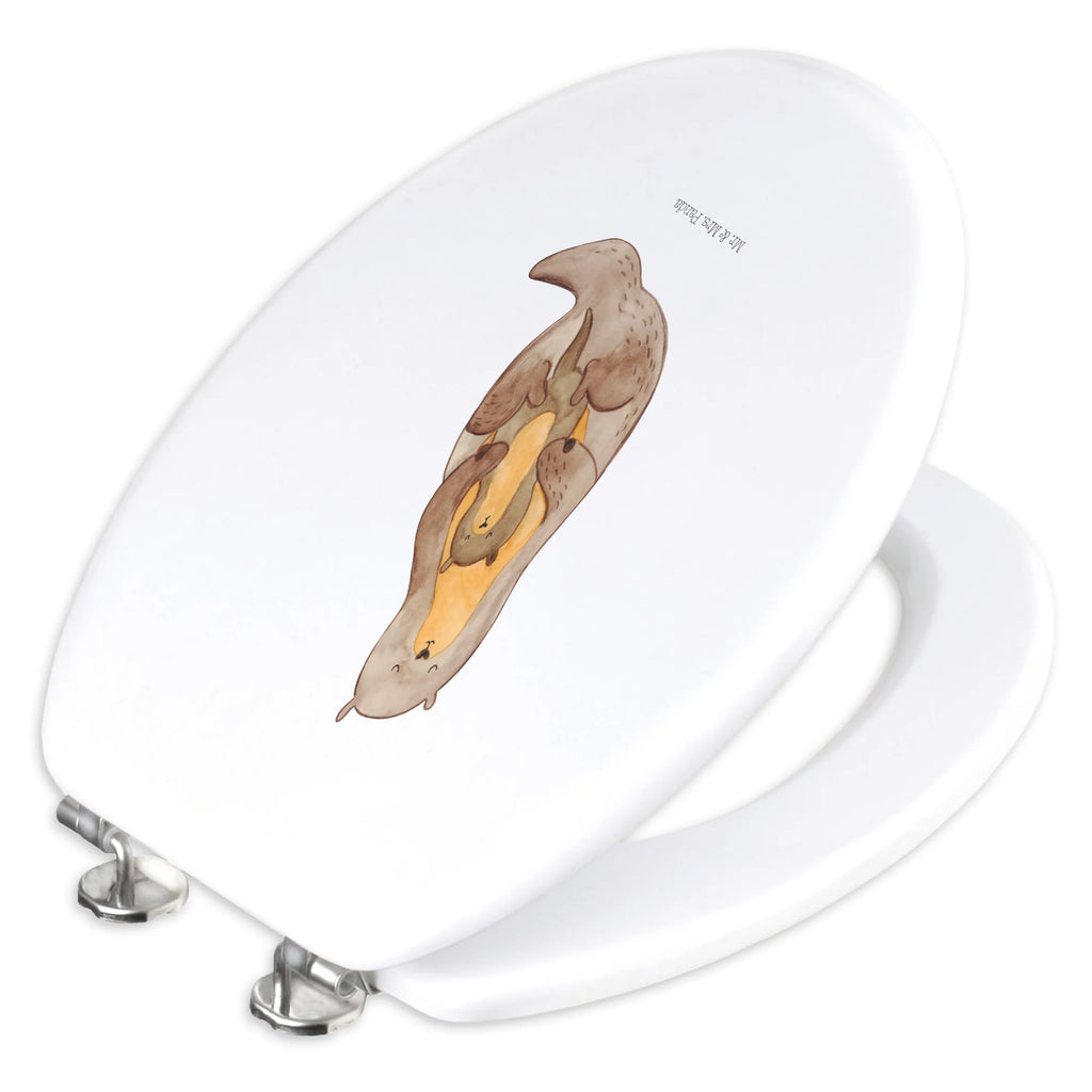 Motiv WC Sitz Otter Kind Klobrille, WC-Sitz, Klodeckel, Toilette, Toilettendeckel, Otter, Fischotter, Seeotter, Otter Seeotter See Otter