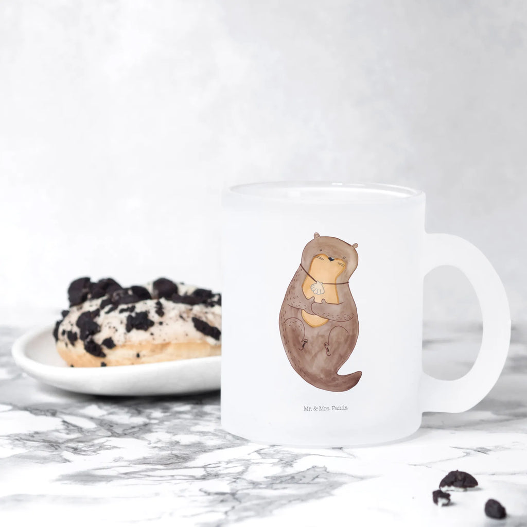 Filiżanka do herbaty wydra muszla Kuna, wydra, morska wydra