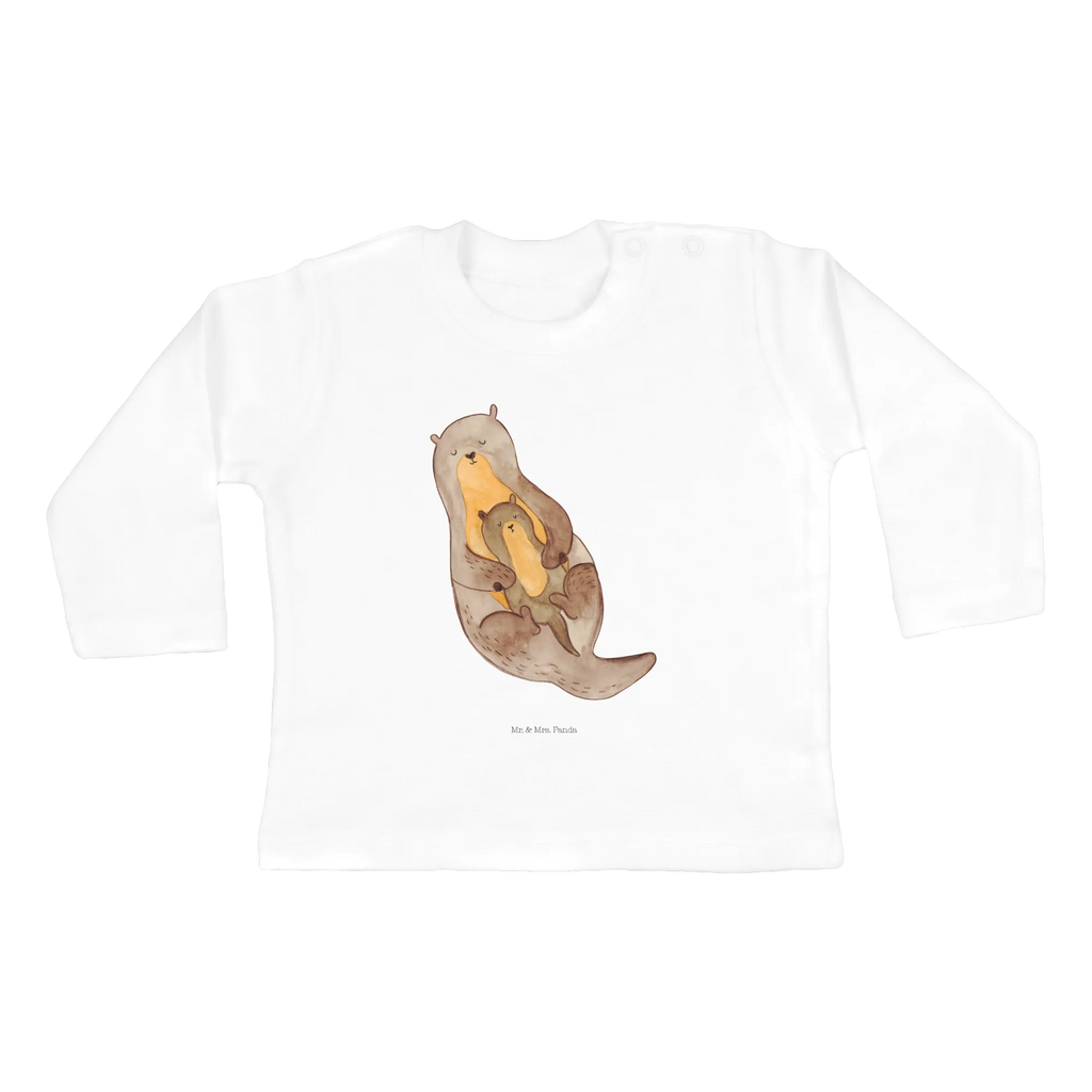 Baby Longsleeve Otter mit Kind Kleidung, Bio, Jungen, Langarm, Baby, Mädchen, Otter, Fischotter, Seeotter, Otter Seeotter See Otter