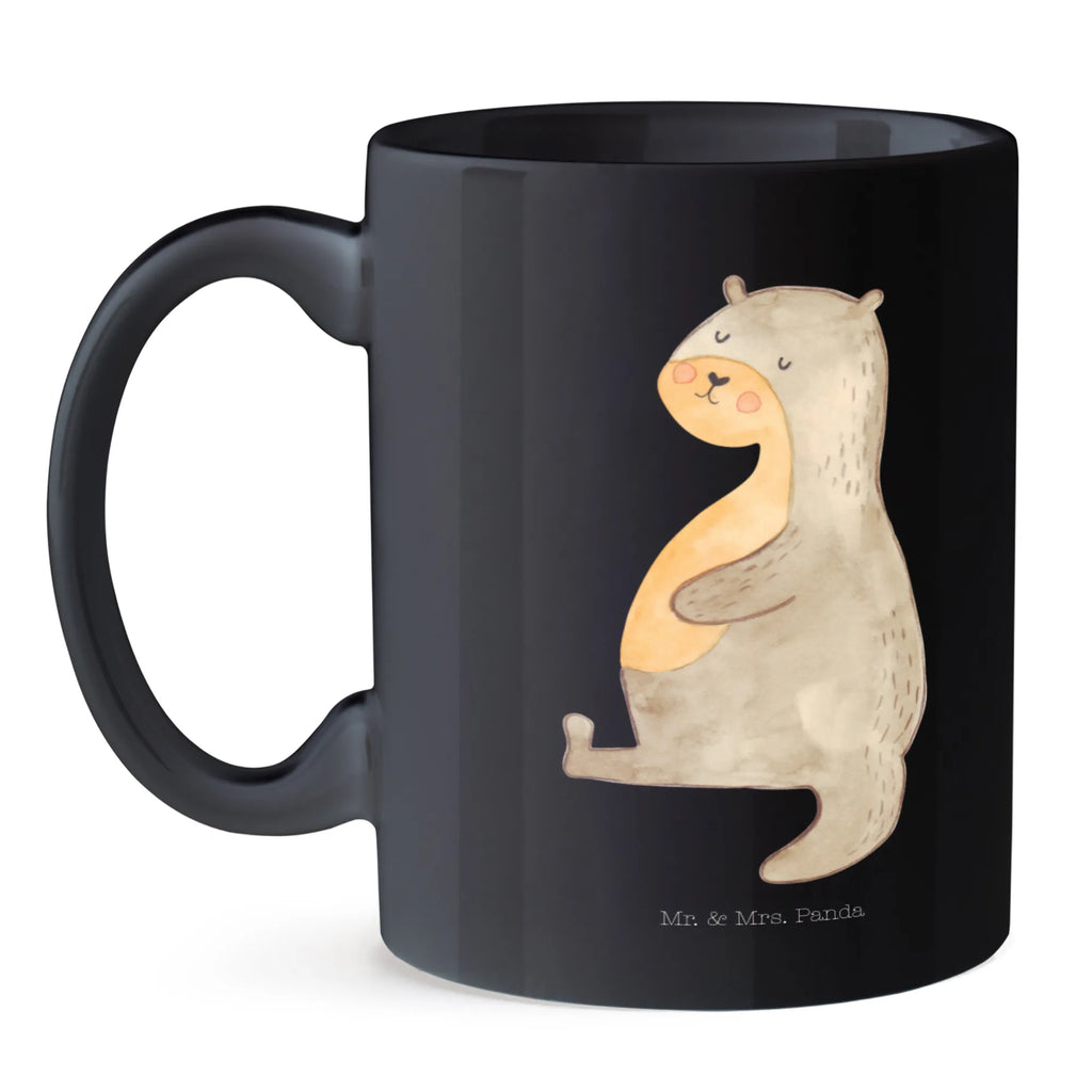 Mug otter Belly Tasse mit Motiven, Geschenktasse, Tasse, Porzellantasse, Tasse mit Zitaten, Keramiktasse, Bürotasse, Teetasse, Kaffeetasse, Otter, Fischotter, Seeotter, Otter Seeotter See Otter