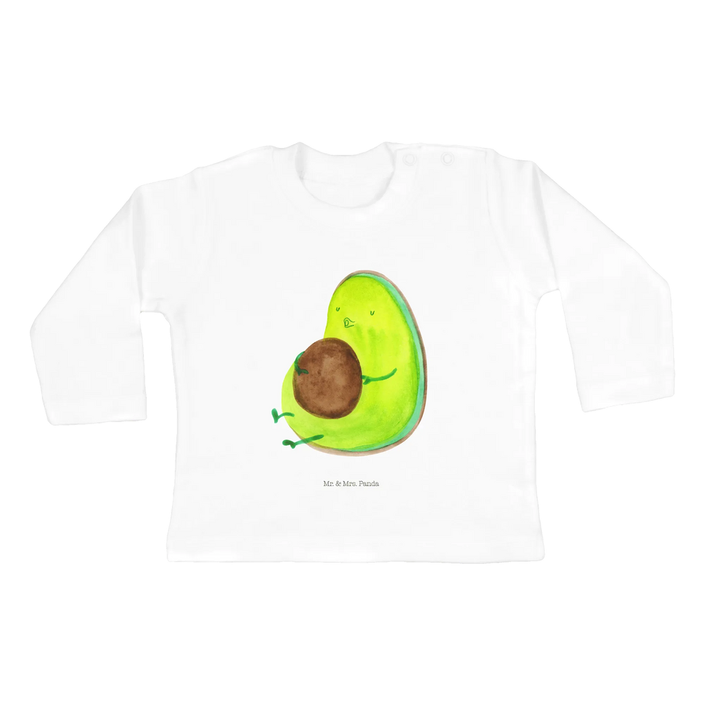 Baby Longsleeve Avocado pfeift Bio, Baby Shower, Kleidung, Langarm, Veggie, Vegan, Gesund, Avocado, dick sein, Diät, Abnehmen, Ernährung