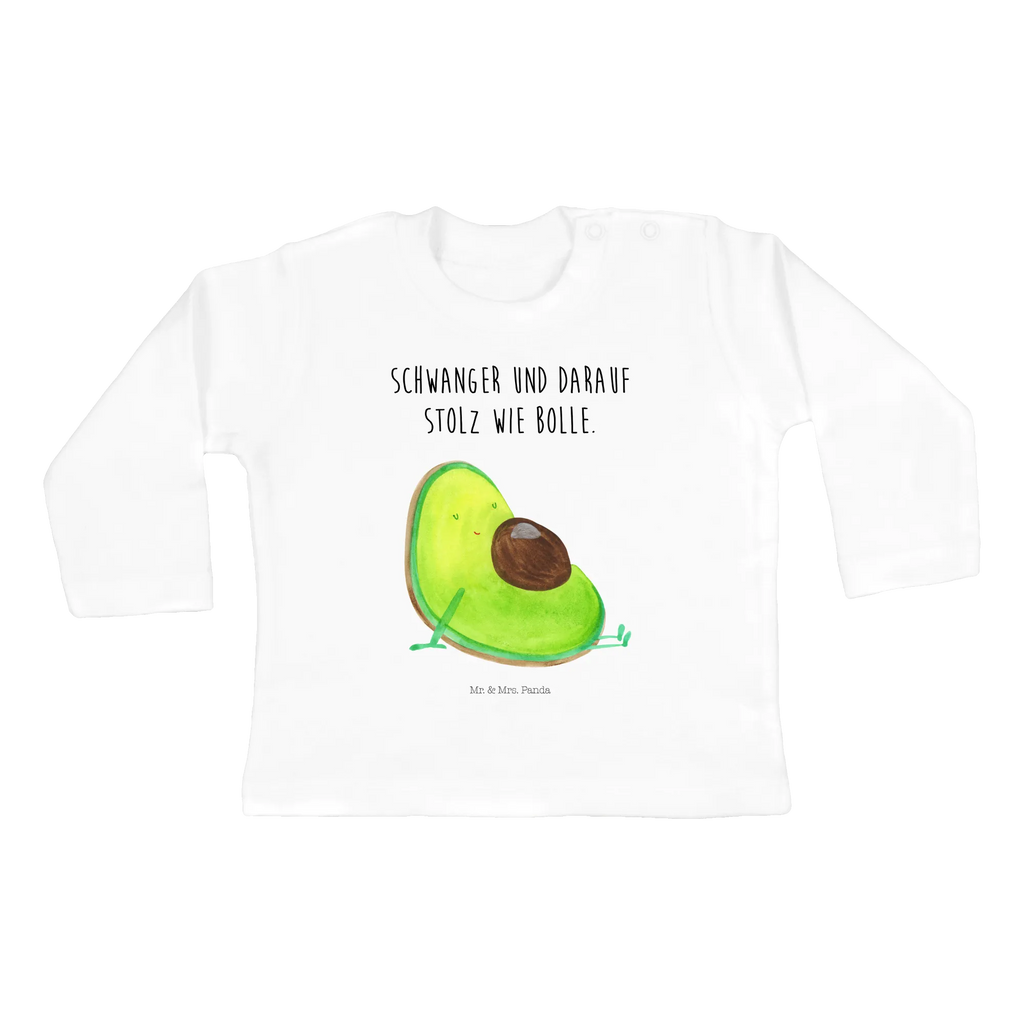 Baby long-sleeve avocado pregnancy Kleidung, Langarm, Baby Shower, Bio, Veggie, Vegan, Gesund, Avocado, Schwangerschaft, Babyparty, Babyshower, Schwanger