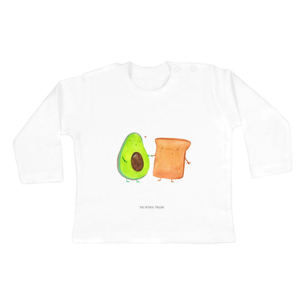 Baby Longsleeve Avocado + Toast Bio, Baby Shower, Langarm, Kleidung, Veggie, Vegan, Gesund, Avocado, Pärchen, Hochzeit, Liebespaar, Freund, Hochzeitsgeschenk, Toast, Freundin, Jahrestag, Toastbrot, Verlobungsparty, Jahrestagsgeschenk, Verlobt
