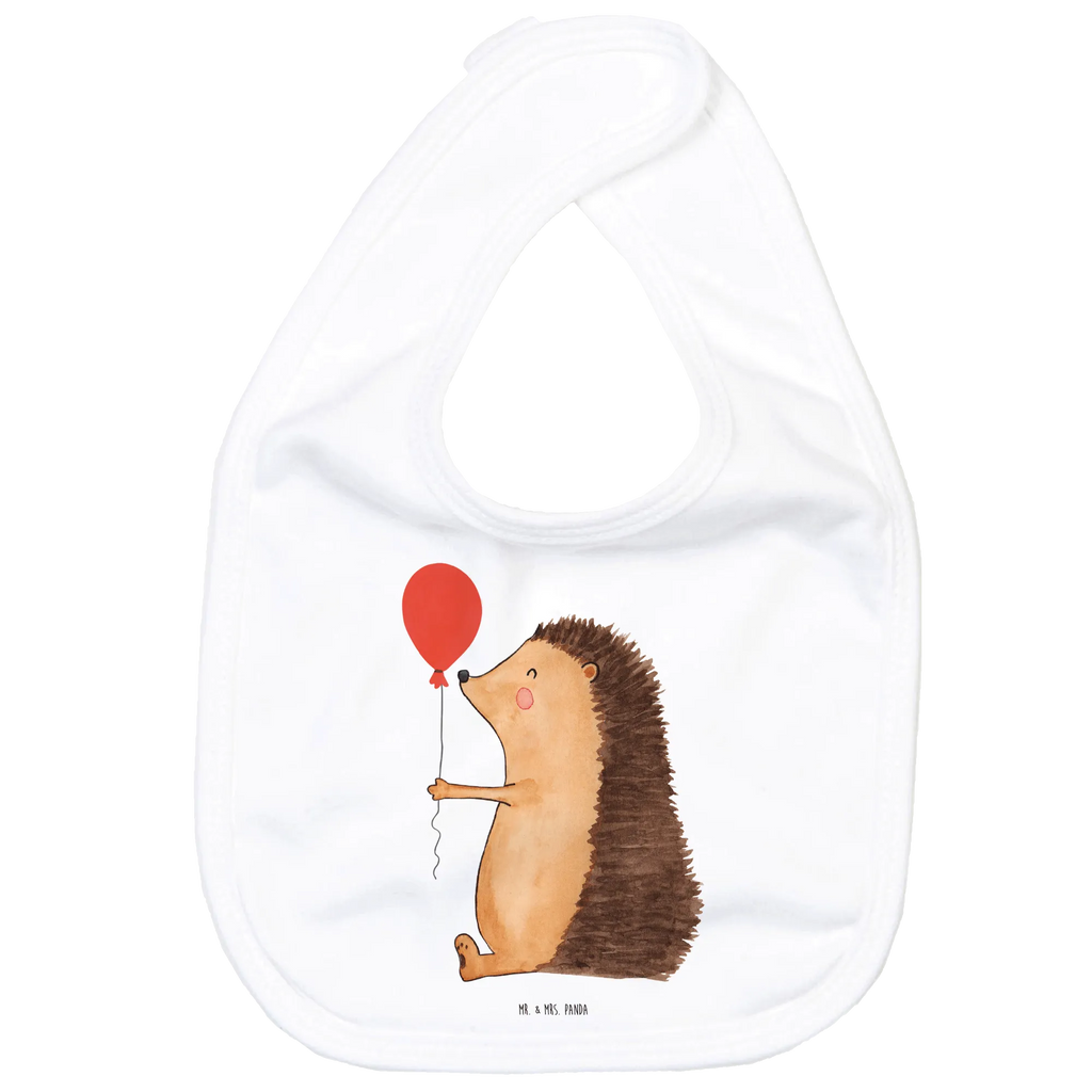 Bib Hedgehog balloon baby party, drool bib, spit cloth, baby shower, baby bib, toddler, small animals, cute, funny, cute animal motives, hand drawn, small world, funny sayings, good mood, happy, gifts, gift ideas, special gifts, animal lover, card, Happy Birthday, Balloon, hedgehog, Birthday, Birthday Child