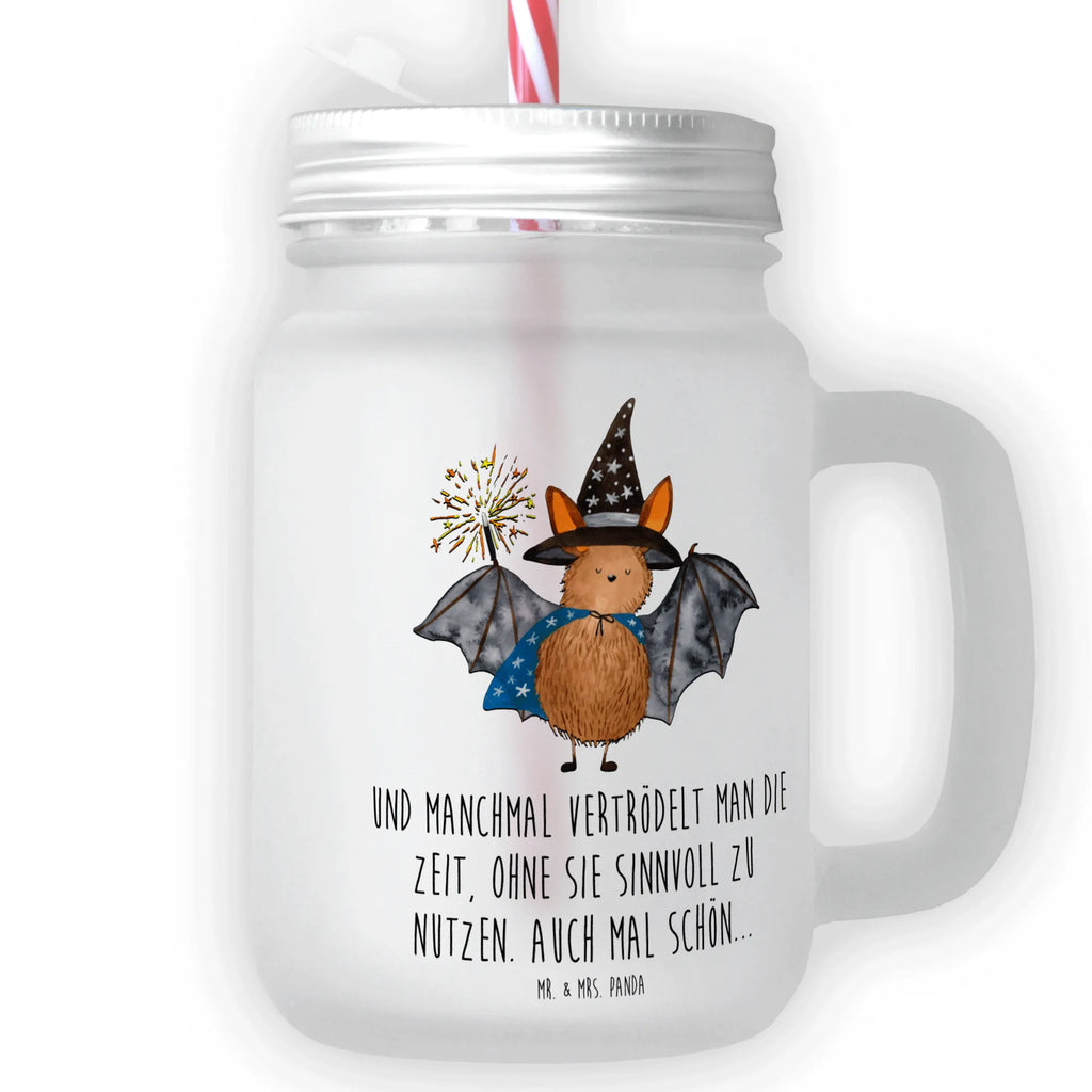 Mason jar drinking glass bat wizard summer glass, glass, Mason Jar, preserving glass, drinking glass, handle glass, cocktail glass, small animals, cute, funny, cute animal motives, hand drawn, small world, funny sayings, good mood, happy, gifts, gift ideas, special gifts, animal lover, card, women, bats, Bats, get in, sorcerers, magicians