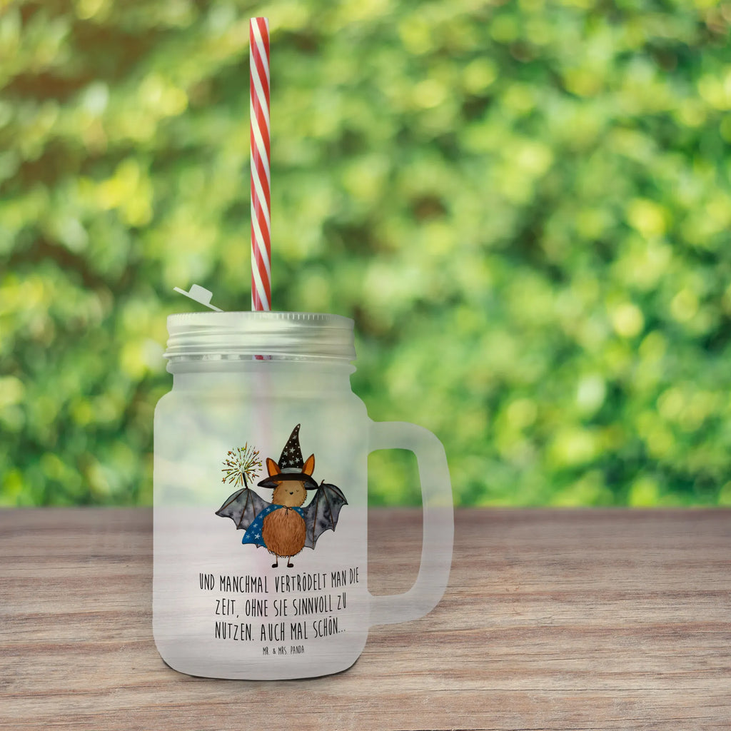 Mason jar drinking glass bat wizard summer glass, glass, Mason Jar, preserving glass, drinking glass, handle glass, cocktail glass, small animals, cute, funny, cute animal motives, hand drawn, small world, funny sayings, good mood, happy, gifts, gift ideas, special gifts, animal lover, card, women, bats, Bats, get in, sorcerers, magicians