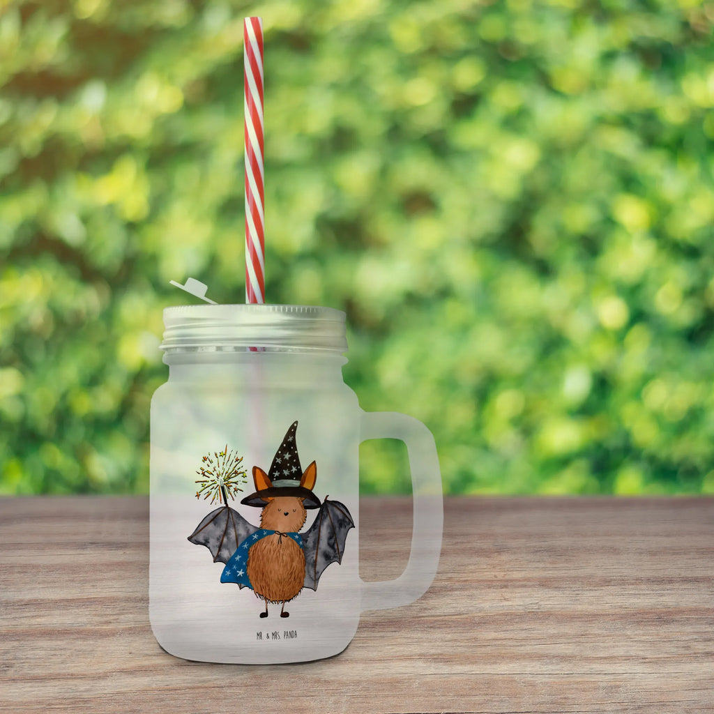 Mason jar drinking glass bat wizard summer glass, glass, Mason Jar, preserving glass, drinking glass, handle glass, cocktail glass, small animals, cute, funny, cute animal motives, hand drawn, small world, funny sayings, good mood, happy, gifts, gift ideas, special gifts, animal lover, card, women, bats, Bats, get in, sorcerers, magicians