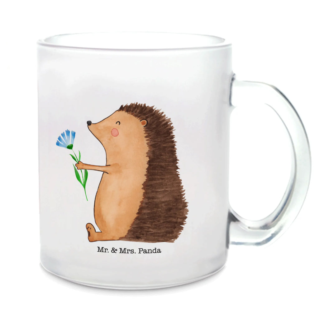Glass tea cup Hedgehog Flower Teeglas, Große Teetasse, becher für tee, Becher, Tasse Für Tee, Tasse, Teetasse Glas, Tee Tasse, Trinkglas, tasse glas, Teegläser, getränkeglas, Teetasse, Glasbecher, Glas Teebecher, becher glas, glastasse, Teetasse aus Glas, Lustige Sprüche, Tiere, Tiermotive, Gute Laune, Genesungswünsche, Krankenhaus, krank, Gute Besserung, Besuch, Igel, Krankheit