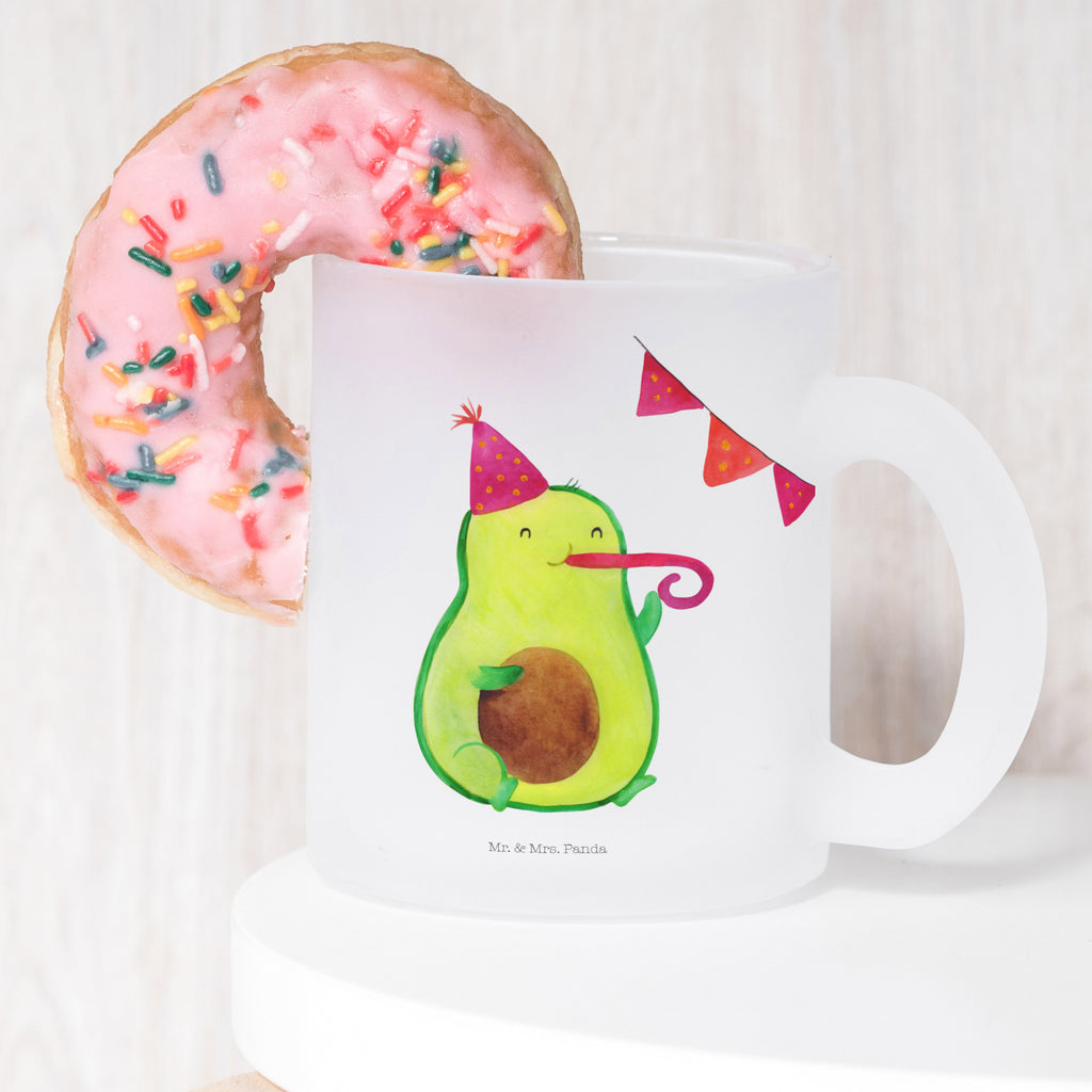 Glass tea cup avocado party glass, mug, Tea cup, tea glass, tea, avocado, vegetables, jubilee, company celebration, happy birthday, school graduation, graduation, party, anniversary, celebration, Abi, exam, passed, birthday celebration, avocados, class celebration, birthday, favorite day