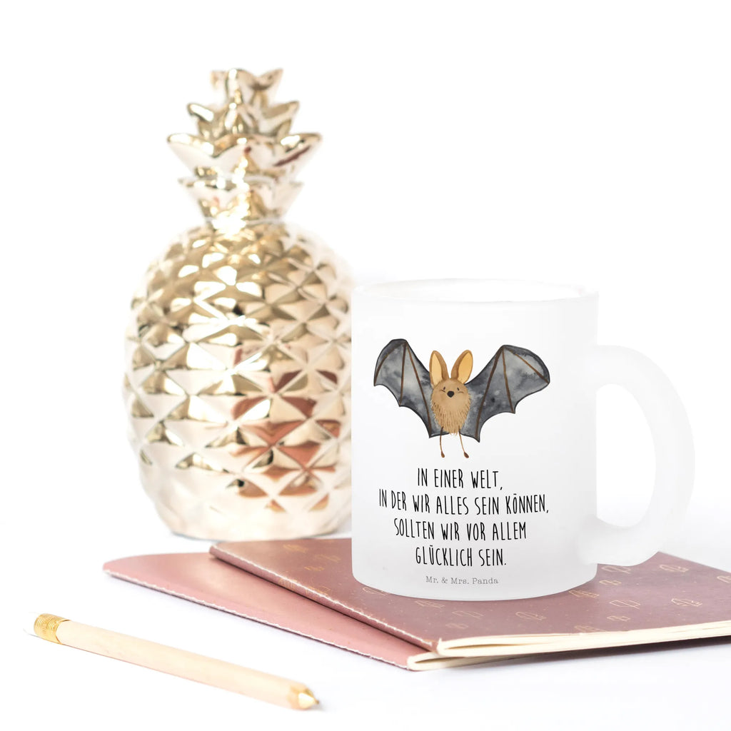 Filiżanka do herbaty nietoperz skrzydło Motywy zwierzęce, dobra energia, zabawne powiedzonka, zwierzęta