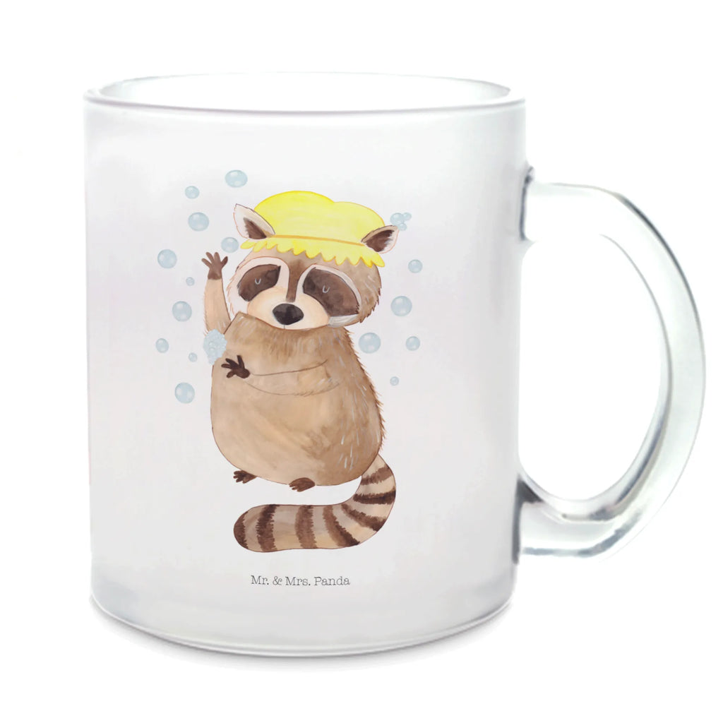 Teetasse Waschbär Teegläser, glastasse, Teetasse, Tasse Für Tee, getränkeglas, Teeglas, Tee Tasse, Teetasse aus Glas, Trinkglas, Teetasse Glas, becher glas, tasse glas, Tasse, Becher, Glasbecher, becher für tee, Große Teetasse, Glas Teebecher, Lustige Sprüche, Tiere, Tiermotive, Gute Laune, Waschbär, Seifenblasen, Fröhlich, Plan, Tagträumen, Waschen