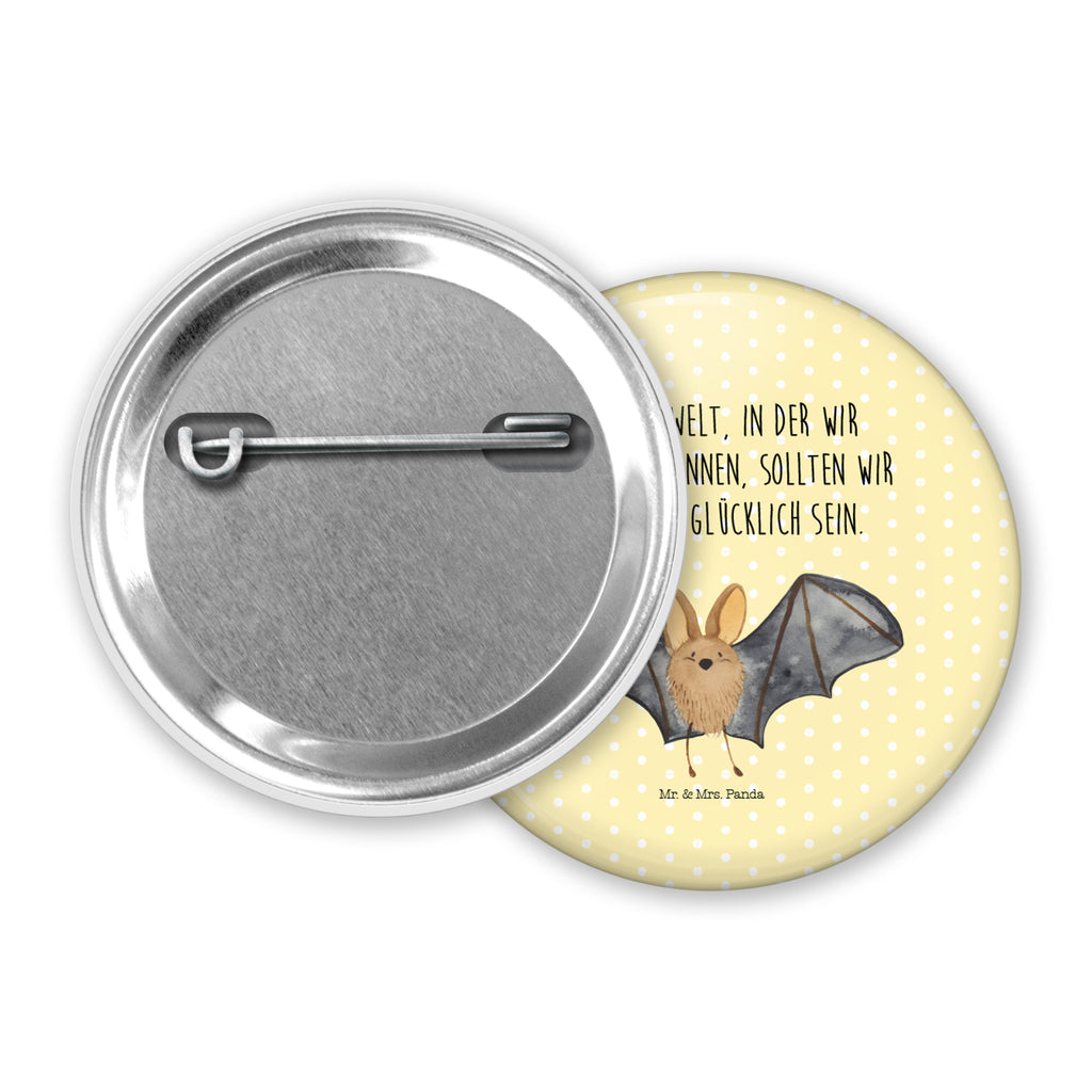 Button Fledermaus Flügel 50mm Button, Button, Pin, Anstecknadel, Tiermotive, Gute Laune, lustige Sprüche, Tiere