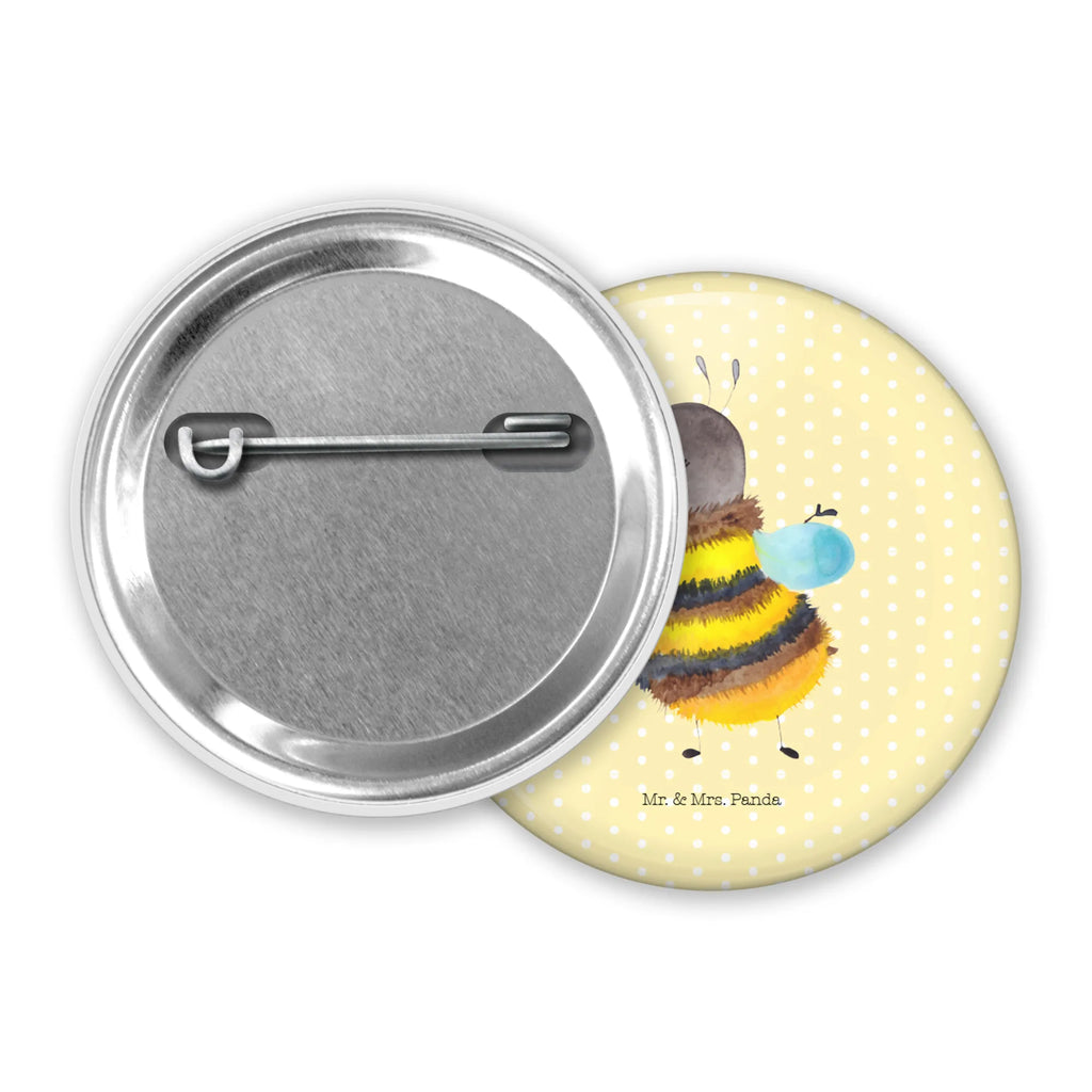 Button bumblebee fluffy Pin, 50mm Button, Button, Lapel Pin, small animals, cute, funny, cute animal motives, hand drawn, small world, funny sayings, good mood, happy, gifts, gift ideas, special gifts, animal lover, card, Flower, Bee, Bumblebee, Fluffy, Nature