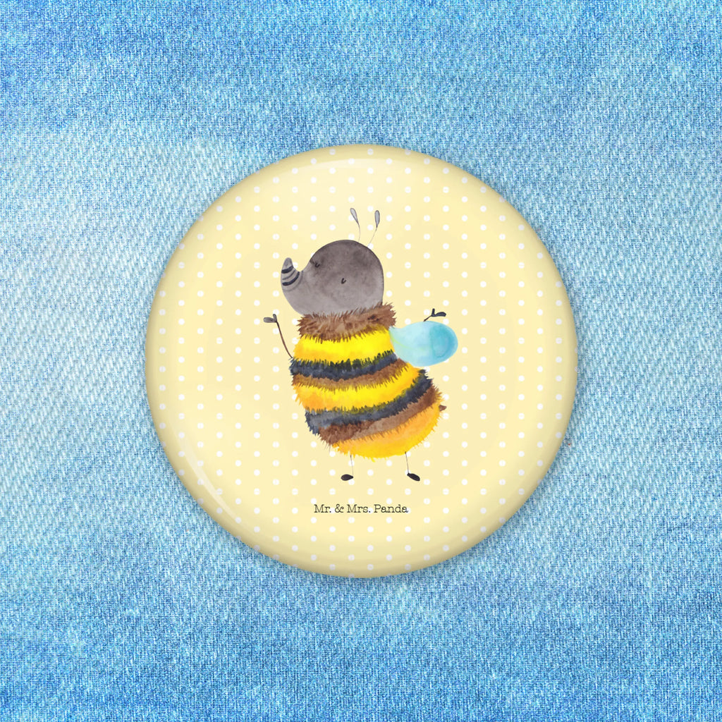 Button bumblebee fluffy Pin, 50mm Button, Button, Lapel Pin, small animals, cute, funny, cute animal motives, hand drawn, small world, funny sayings, good mood, happy, gifts, gift ideas, special gifts, animal lover, card, Flower, Bee, Bumblebee, Fluffy, Nature