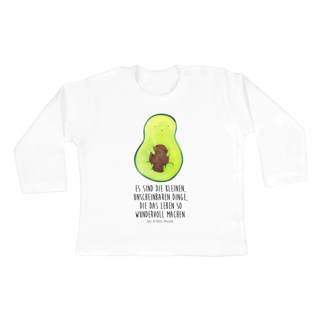 Baby long-sleeve avocado core Kleidung, Langarm, Baby Shower, Bio, Veggie, Vegan, Gesund, Avocado, Avokado, Kern, Avocadokern, Pflanze, Spruch Leben