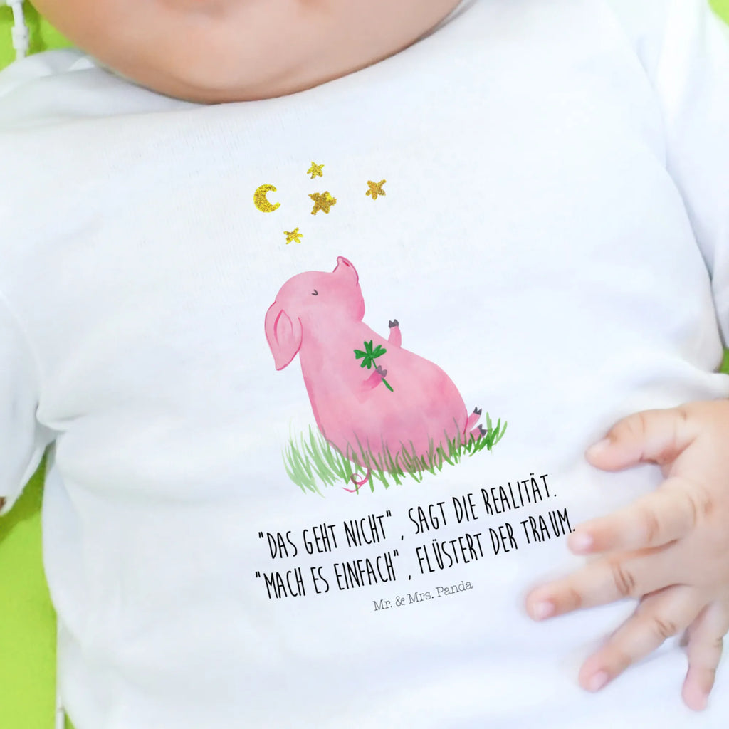 Baby long-sleeve Pig Luck Kleidung, Mädchen, Baby, Langarm, Bio, Jungen, Tiermotive, Gute Laune, lustige Sprüche, Tiere, Glücksschwein. Glück, Sernchen, Glücksbringer, Sterne, Schweinchen, Ziele, Träume, Motivation, Schwein