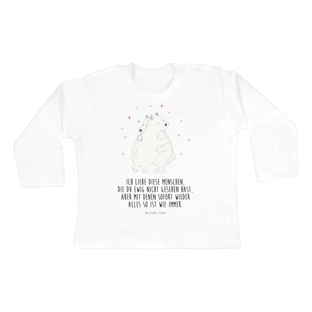 Longsleeve dla niemowląt 12-18 miesięcy Niedźwiedź polarny obejmować Bio, Langarm, Baby Shower, Kleidung, Tiere, Gute Laune, Tiermotive, Lustige Sprüche
