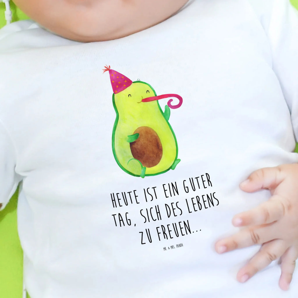 Baby Longsleeve Avocado Partyhupe Jungen, Langarm, Baby, Mädchen, Bio, Kleidung, Avocado, Veggie, Vegan, Gesund, Feier, Gute Laune, Fete, Feierlichkeit, Geburtstag, Party, Tröte
