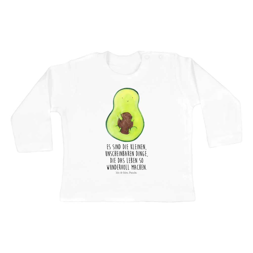 Baby long-sleeve avocado core Kleidung, Langarm, Baby Shower, Bio, Veggie, Vegan, Gesund, Avocado, Avokado, Kern, Avocadokern, Pflanze, Spruch Leben