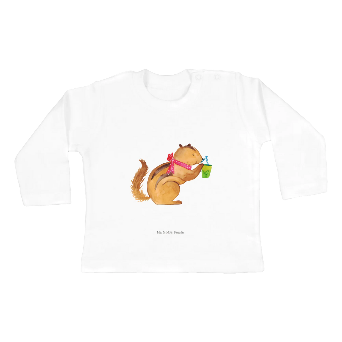 Baby Longsleeve Eichhörnchen Smoothie