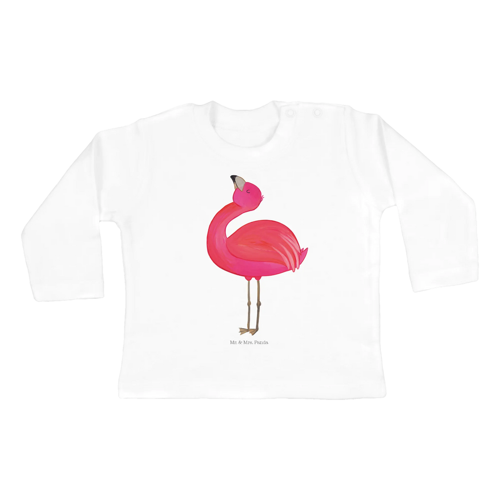 Baby long-sleeve flamingo Proud Jungen, Mädchen, Baby, Langarm, Kleidung, Bio, Flamingo, Selbstakzeptanz, Selbstliebe, Freundin, Freude, Tochter, stolz, Schwester, beste Freundin, Mama