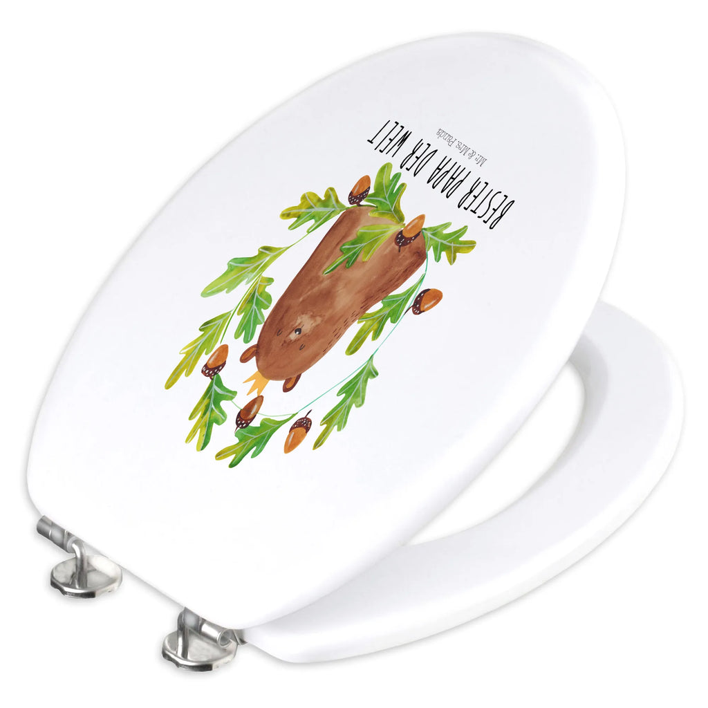Motiv WC Sitz Bär König Toilette, Klodeckel, WC-Sitz, Toilettendeckel, Klobrille, Bär, Teddy, Teddybär, bester Papa, Papa Bär, weltbester Papa, Vater, bester Vater, Papi, Daddy, Vatertag, Dad, Papa