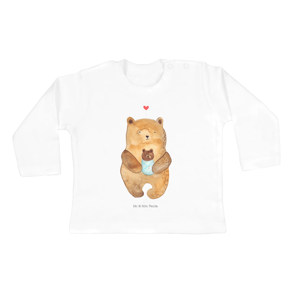Baby long-sleeve bear infant Kleidung, Langarm, Baby Shower, Bio, Teddy, Bär, Teddybär, Eltern, Täufling, Neffe, Enkelin, Baby, Nichte, Geburt, Taufe, Geburtstag, Mutter, Glückwunsch, Enkel
