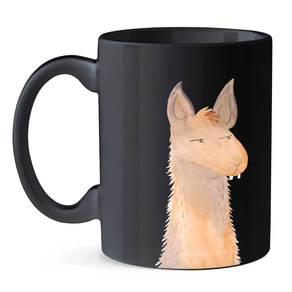 Kubek głowa lamy zirytowany Tasse mit Motiven, Tasse, Kaffeetasse, Keramiktasse, Bürotasse, Tasse mit Zitaten, Geschenktasse, Porzellantasse, Teetasse, Lama, Alpaka, Büroalltag, Azubi, Freundin, Lamas, genervt sein, beste Freundin, Büro, Chefin, Chef, Partnerin, Recht haben